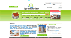 Desktop Screenshot of apartmentleasedepot.com